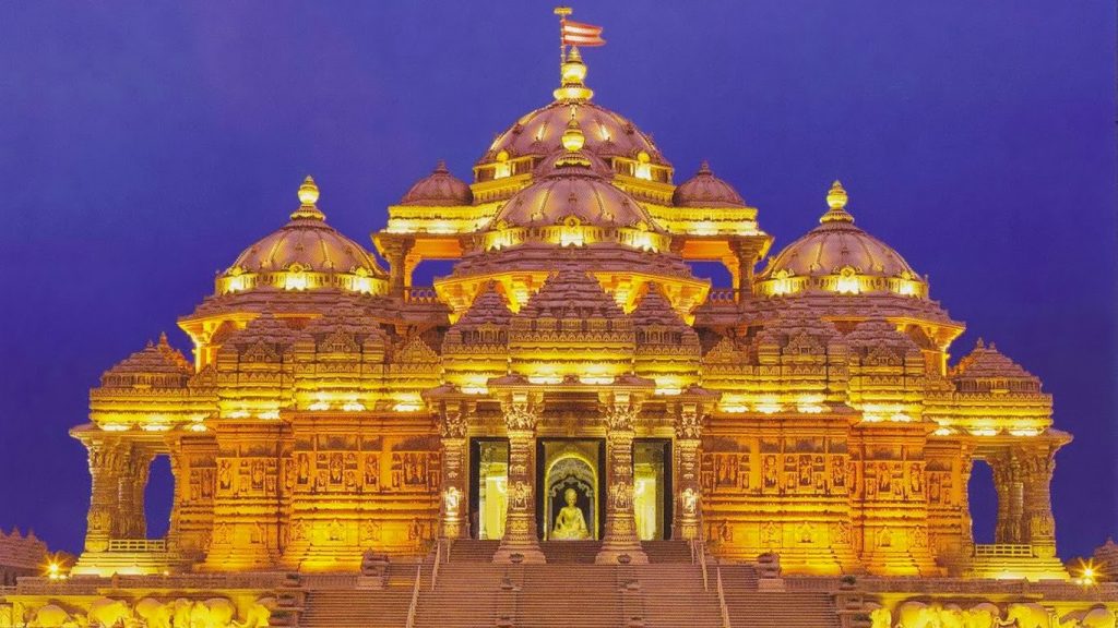 Akshardham Temple Delhi city