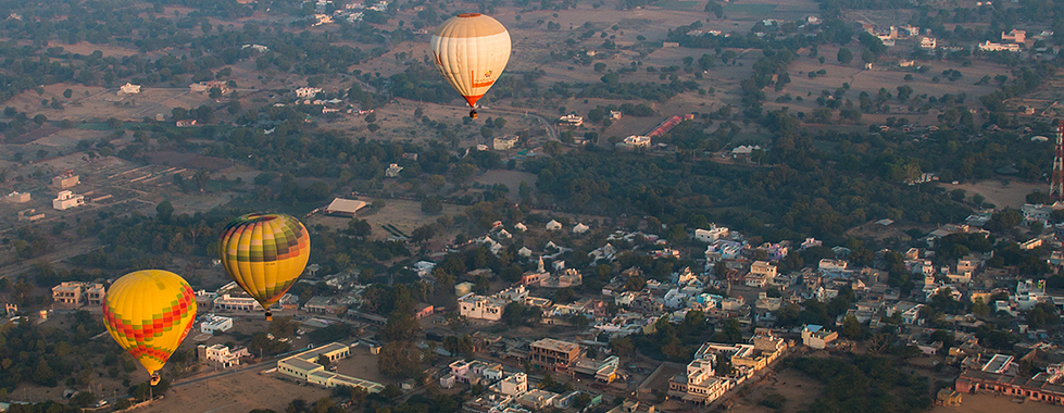 pushkar camel fair 2017 hot air balloon