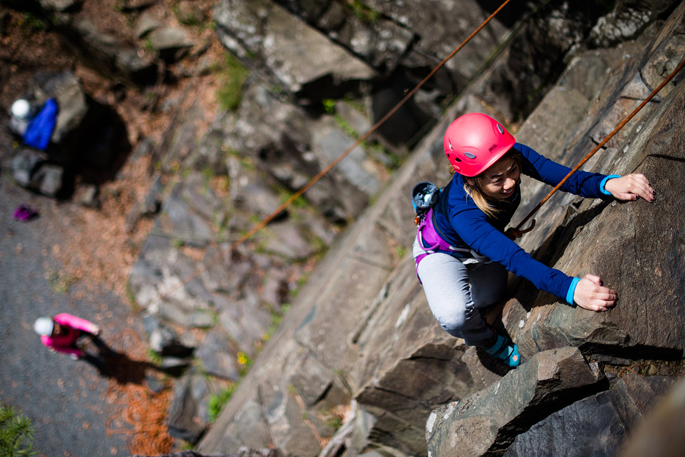 rock climbing to be experienced by american first timer traveller to india