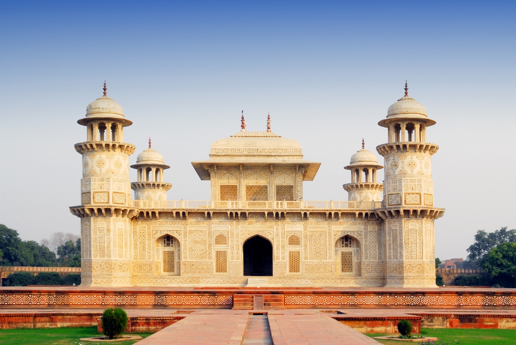 itimad-ud-daulah or baby taj in agra, india