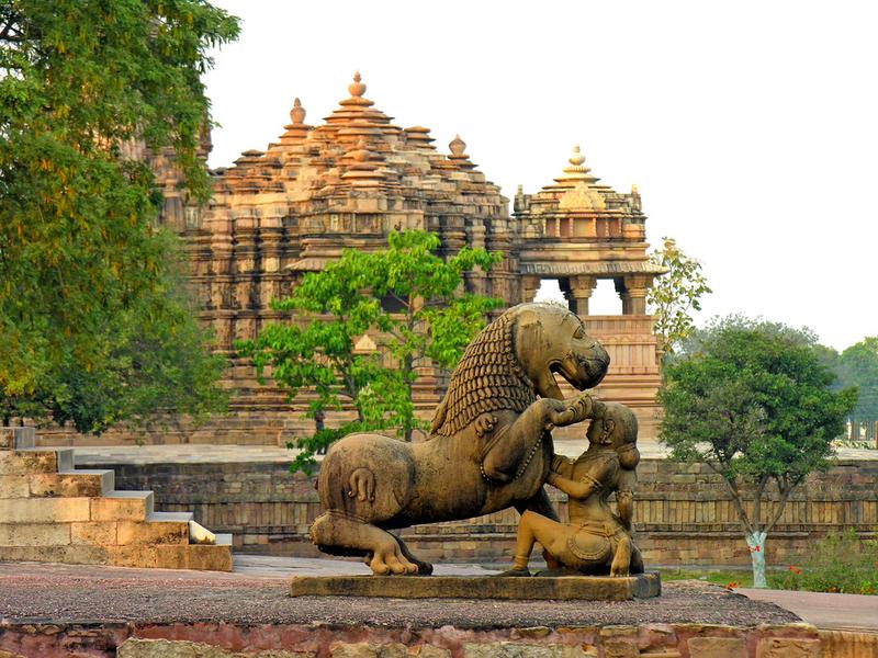 khajuraho group of temples famous hindu temple in india