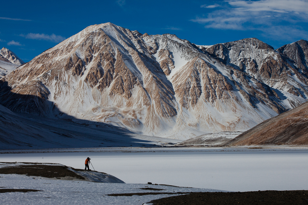 pangong tso - frozen lakes in india