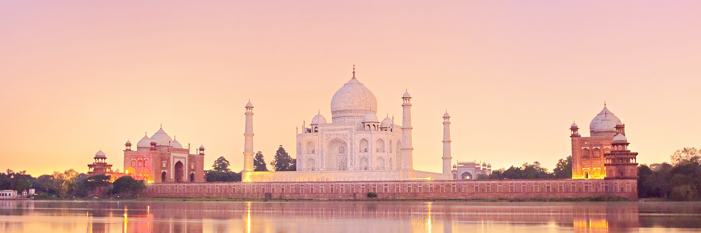 agra taj mahal in evening - 3 days agra tour comes to end