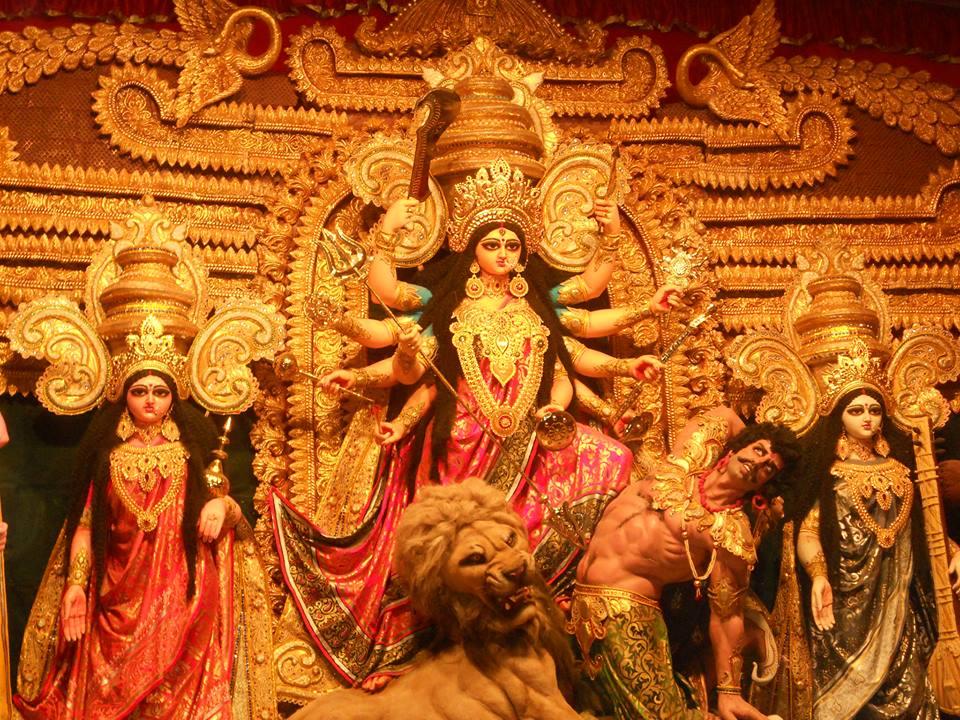 durga puja in kolkata during diwali