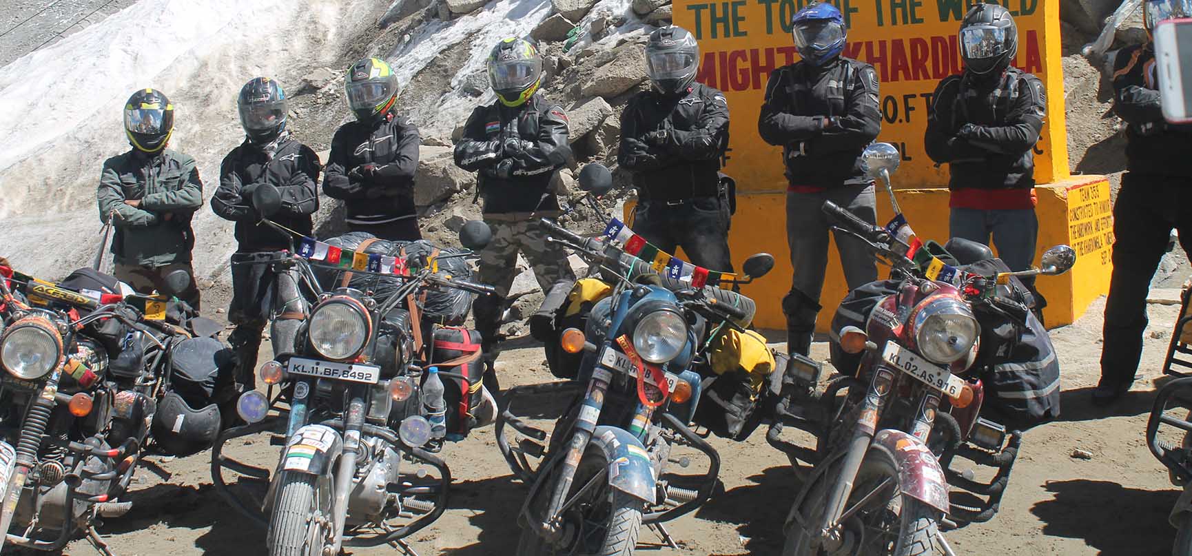 leh bike ride - fun place to hanging out with friends in india