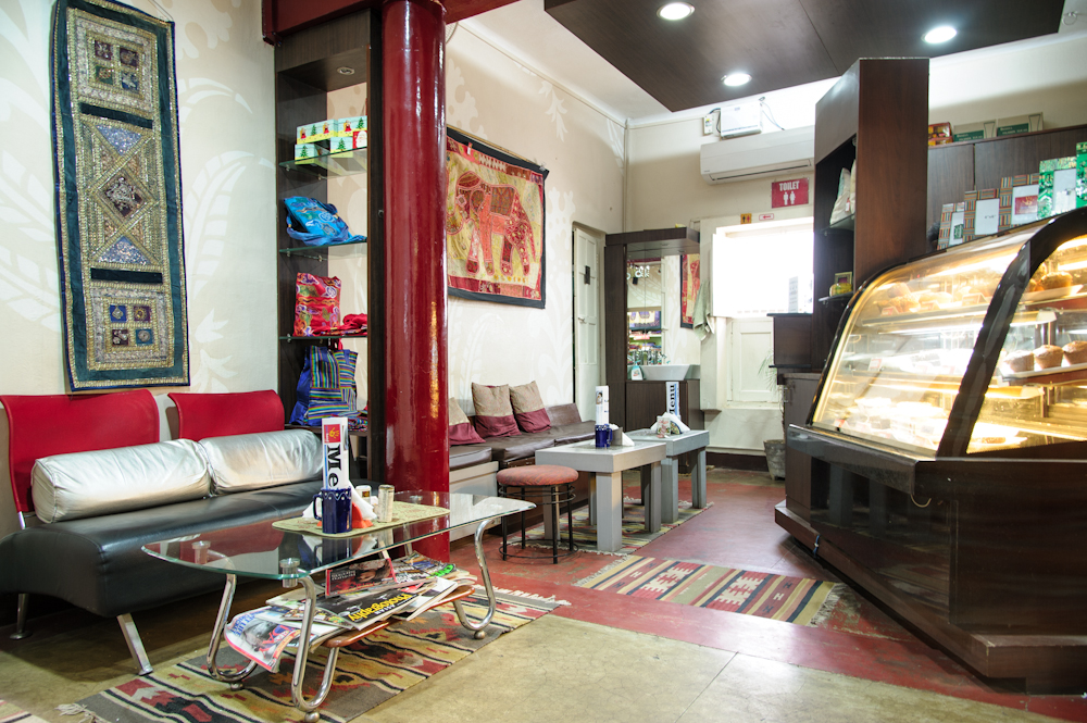open hand shop and cafe - best cafes in varanasi