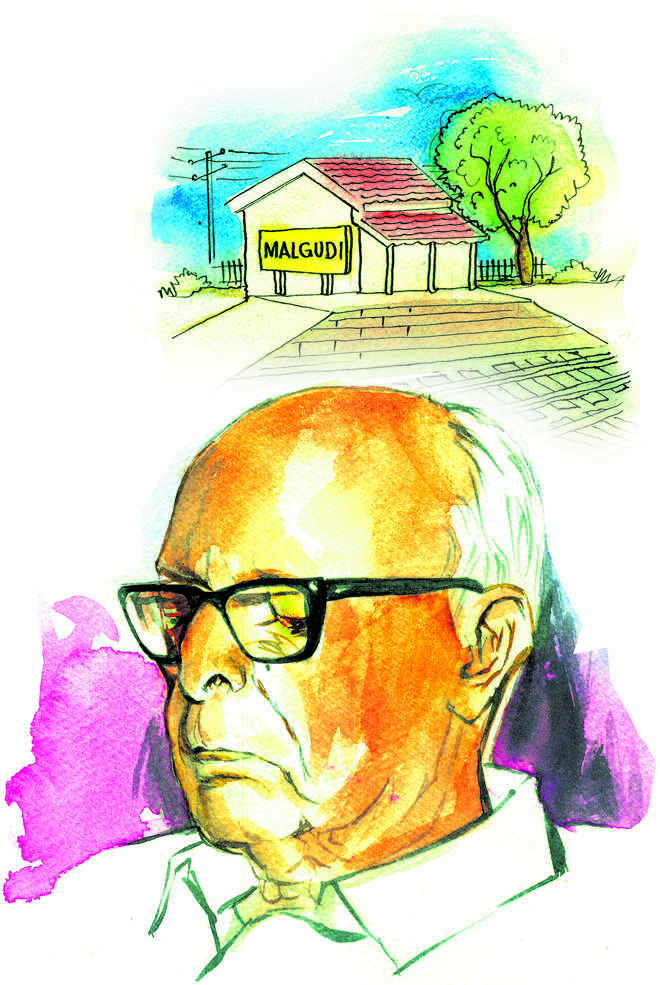 image source - tribuneindia.com about the author of malgudi days - rk narayan