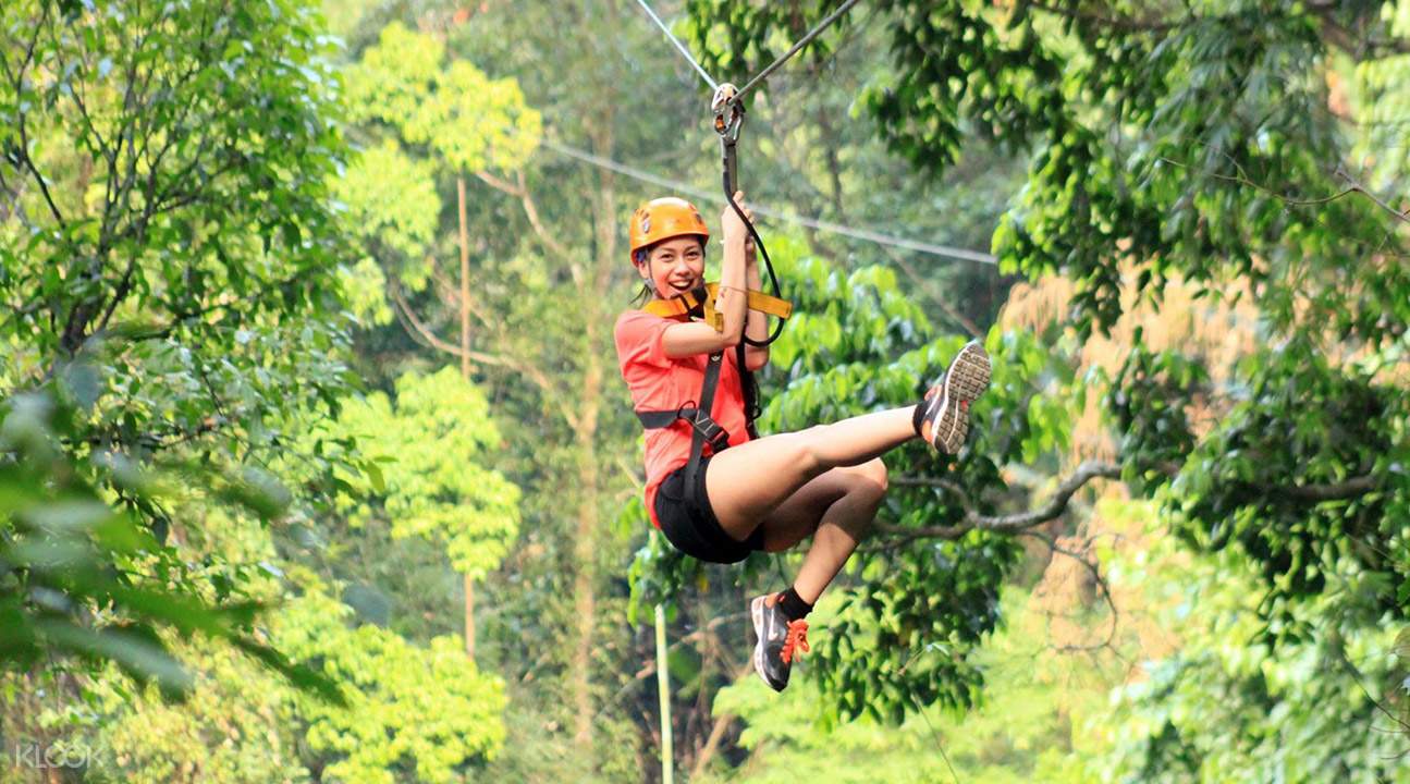 zip-line - adventure activity in rishikesh