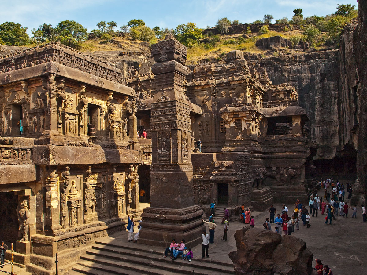 ellora caves - world heritage site in india
