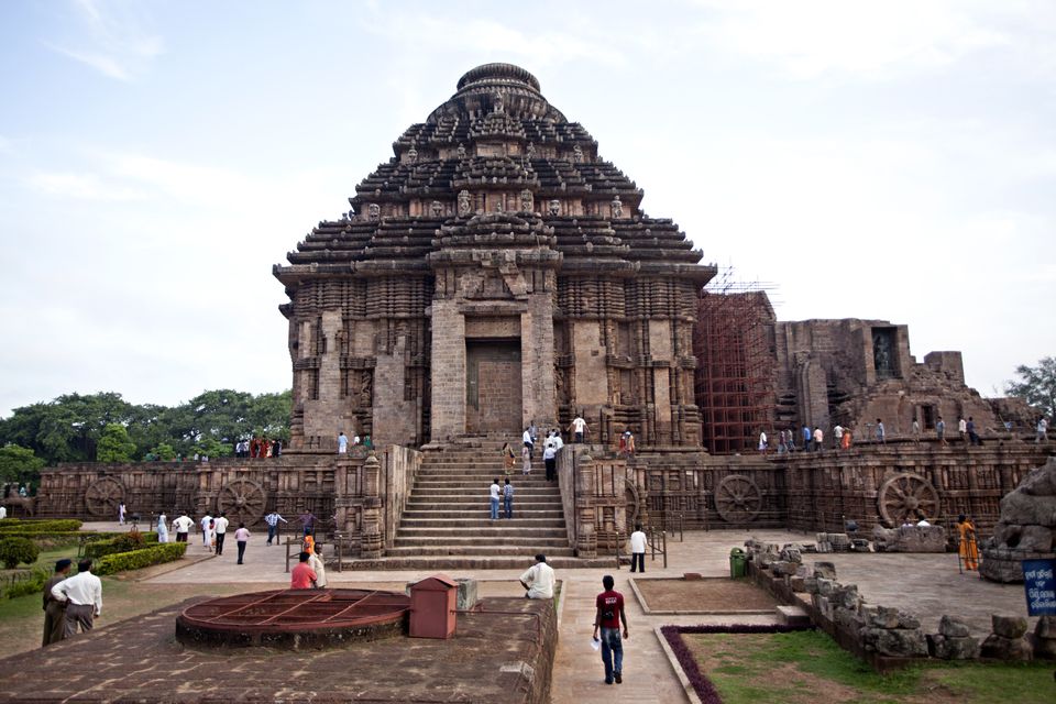 konark sun temple - world heritage sites in india