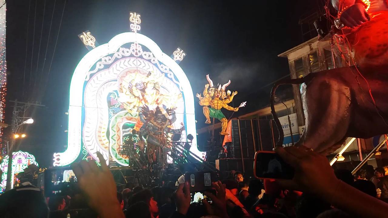 madikeri dasara celebrations during dussehra celebrations in karnataka