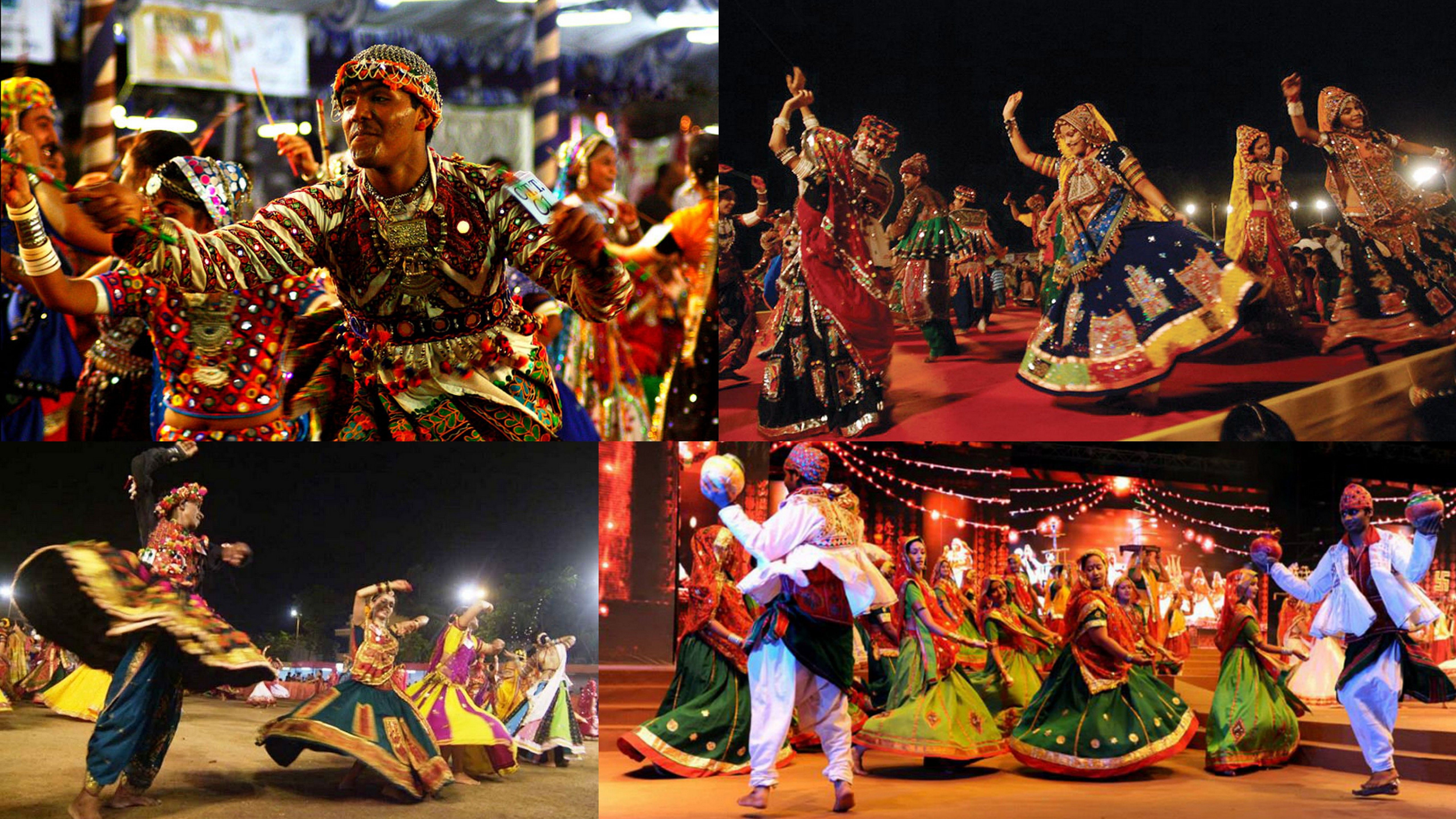 the united way navratri celebration in vadodara city