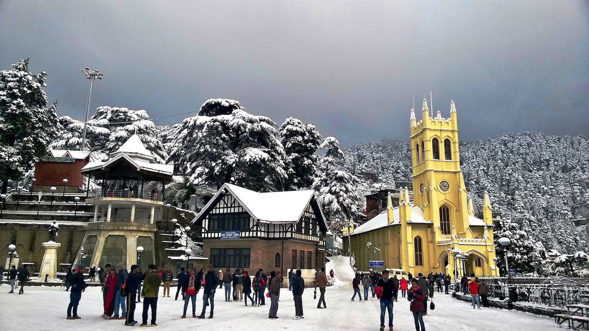 christ church shimla - place to visit for summer vacations in india with family