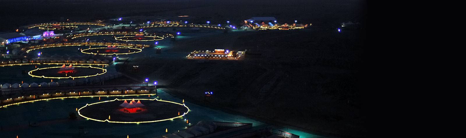 rann of kutch utsav night festival gujarat - desert spot in gujarat