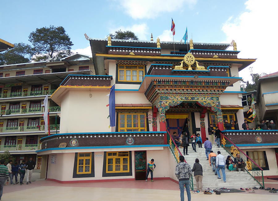 Gonjang Monastery gantok by Travelsite India