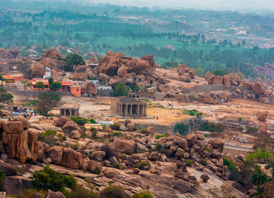 Matanga Hill in Hampi by Travelsite India