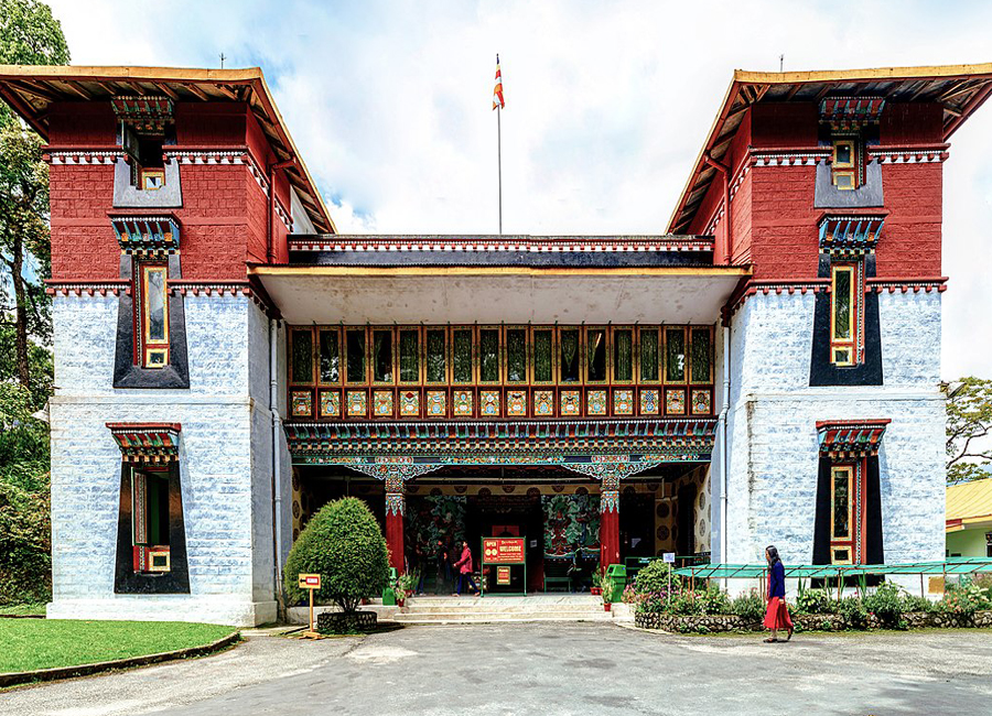 Namgyal_Institute_of_Tibetology gantok by Travelsite India