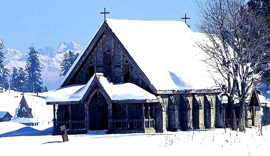 St-Mary-Church-Gulmarg by Travelsite India