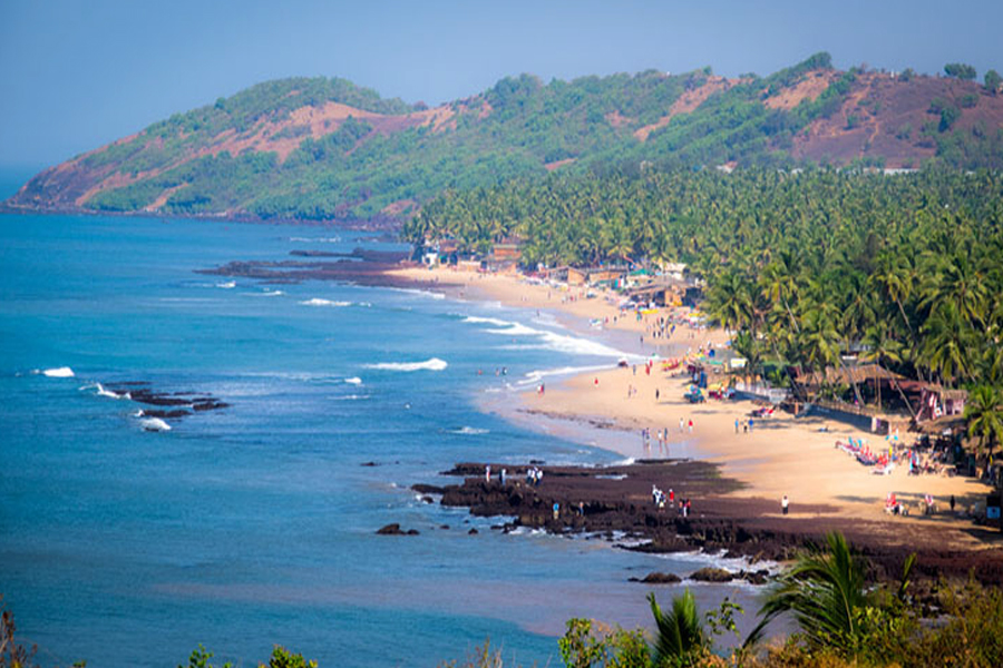 anjuna beach by travelsite india