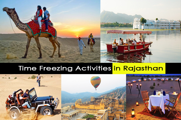 Time freezing activities in rajasthan by Travelsite India