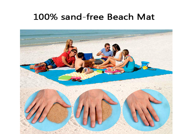 sand free Beach Mat