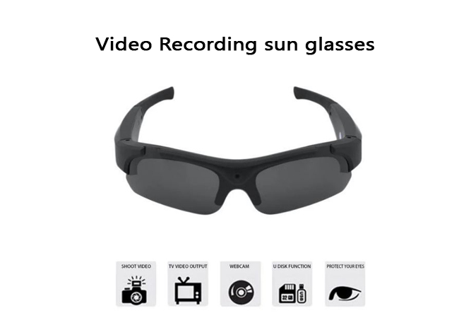 Video Recording sun glasses