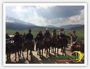 Horse Riding in Gulmarg by Thailand Customer