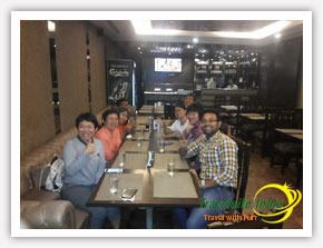 Dinner with Happy Customer from Thailand